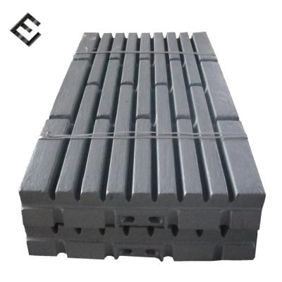 China Mobile ore mining c100 jaw crusher jaw plate for sale