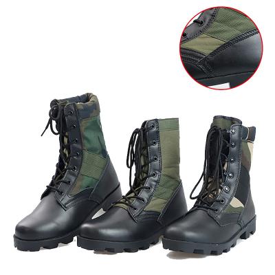 China OEM Anti-skid Rubber Outsole Wholesale Sole Ankle High Men's Military Tactical Boots for sale