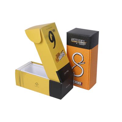 China Recyclable Cost Effective Ear Lock Mailer Box Bespoke Mailer Boxes Custom To Ship Yellow Locking Mailer Boxes for sale