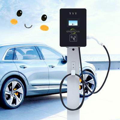 China 7KW EV Charger Type 1 / 2 4G WIFI 11KW Home Wallbox OCPP1.6J 22kw EV Charging Station for Electric Car GNS2-ENCAC007~22 for sale