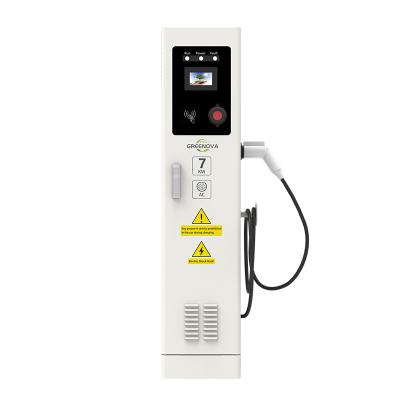 China Factory Sale 7KW Single Gun Floor Standing Waterproof AC EV Charger Type2 EV Charging Station For Electric Car GNS3-ENCAC007 for sale