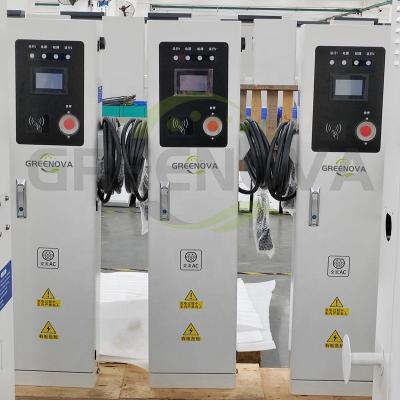 China New Energy Greenova Evse EV Vehicles Fast Charger EV Charging Station With Advertising Screen GNS3-ENCAC007-44KW for sale