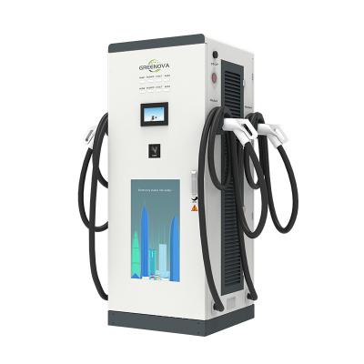 China commercial fast dc charger ev dc charger 380v 240kw CCS1 CCS2 GBT fast dc charger ev GN-ENCDC240K for sale