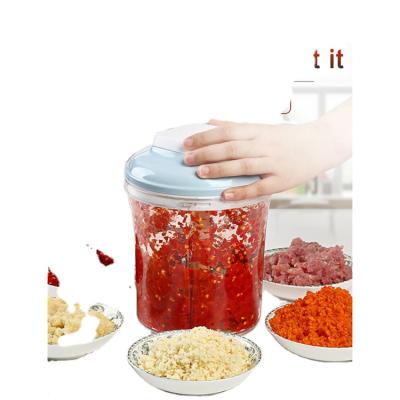 China Amazon Stocked Hot Selling Food Processor in Largest Capacity 1.8L Food Chopper and Vegetable Chopper for sale