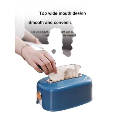 China Hot Selling Convenience Tissue Box Good Quality Tissue Box Amazon Tissue Box Plastic Holder for sale