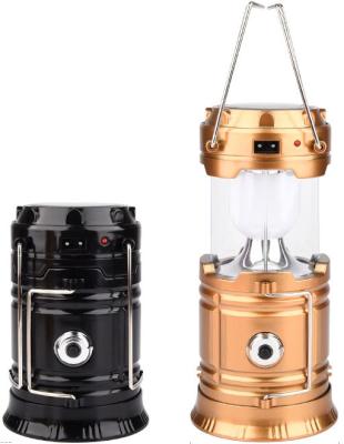 China Pretty New Waterproof Outdoor Garden Portable Rechargeable Led Solar Camping Lantern Camping Outdoor for sale