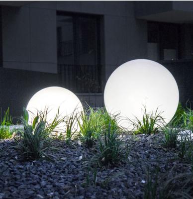 China White Creative Shape Outdoor Column Garden Ball Garden Lamp White Fence Corridor Residential Yard for sale