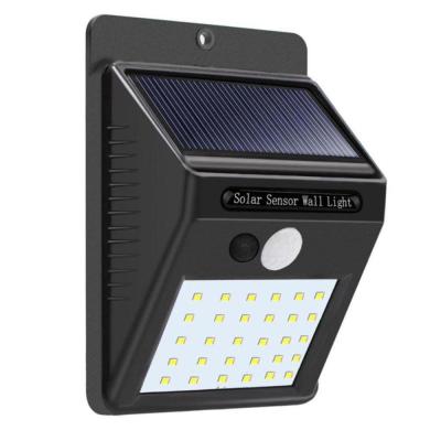 China Wall Mounted WALL Solar Powered 30LED 3mode Outdoor Motion Sensor Garden Led Solar Light for sale