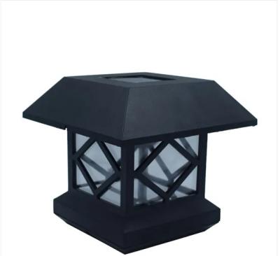 China Garden Yard Decoration Mail Hat Lighting Solar Barrier Light for sale