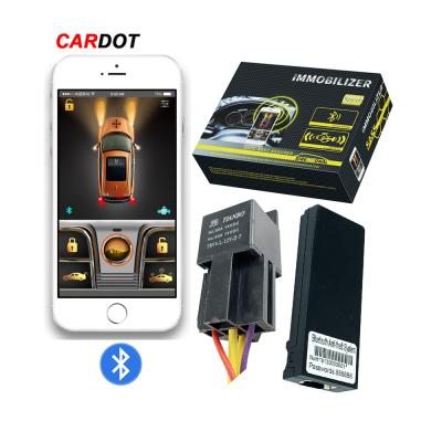 China Car engine immobilizer system cardot auto lock unlock BT app car motorcycle security burglar alarm circuit breaker digital key anti-theft car immobilizer for sale