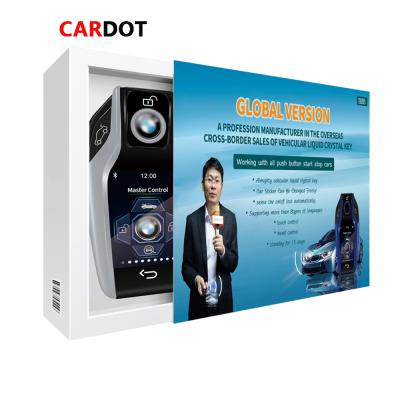 China LCD smart key with touch screen feature cardot OEM version the new original car smart key lcd Universal for sale