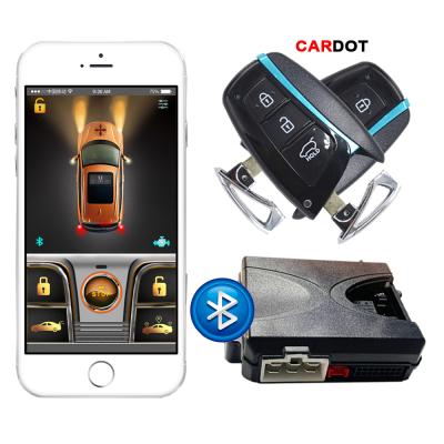 China BTdigital App Master Lock and Open Drop Shipping KOL Cardot Remote Lock/Unlock 12v for Car Central Locking System for sale