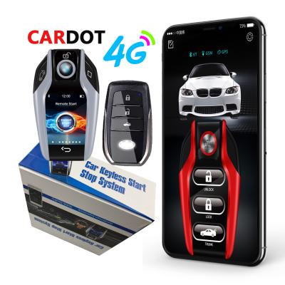 China App Start Stop Drop Expedition KOL Cardot 4G Gps Smart Engine Pke Entry Remote Start Stop Keyless Car+Alarms for sale