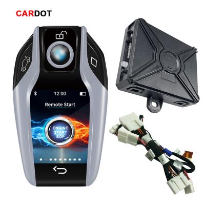 China Never Destroy Original Car Circuit Drop Shipping KOL Cardot Car Alarms Keyless Start STOP Input Remote Start Canbus Plug and Play For Toyota for sale