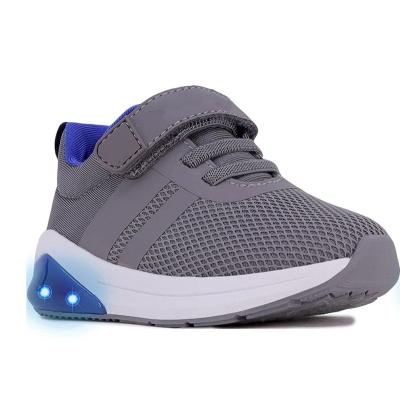 China Sport Tennis Usb Operated With Lightning For Kids And Tug With LED Light Unisex Shoes For Breathable Sneakers for sale