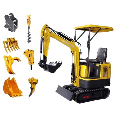 China Affordable Factory Mini Excavator 1 Ton Mini Excavator Mini Digger With Euro V Emission Engine for sale