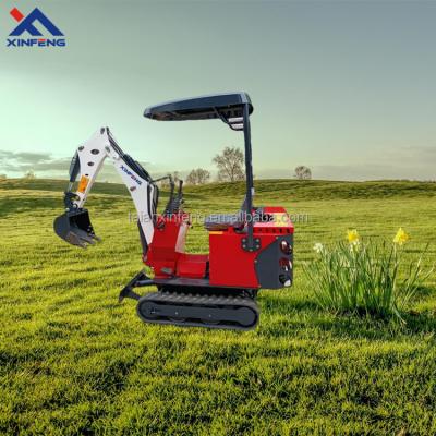 China Building material stores factory direct mini digger 600kg micro digger excavator for sale for sale