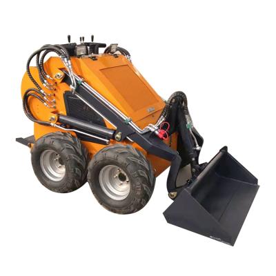 China Building Material Stores Factory Direct Mini Skid Steer Loader Track Excavator for sale