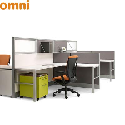 China Commercial Furniture 4,6,8 Person Office Furniture Modular Workstation Office Desk Partition for sale