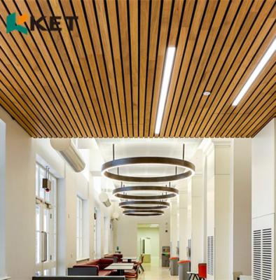 China China Factory Sale Artistic Ceilings Top Aluminum Vertical Linear Ceiling Baffle Ceiling for sale