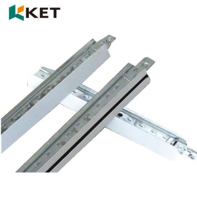 China Suspended ceiling system auto ceiling main tee and cross tee suspended t grid components t bar ceiling grid for sale