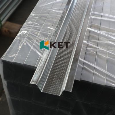 China Partition and ceiling system galvanized steel construction material metal stud channel and track metal furring sizes for gypsum board profile for sale