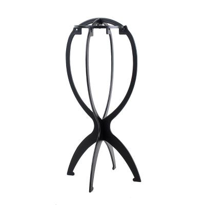 China Cheap Plastic Wholesale Profession Wig Stand Display Wig Holder Plastic For Long Hair Wig Stand for sale