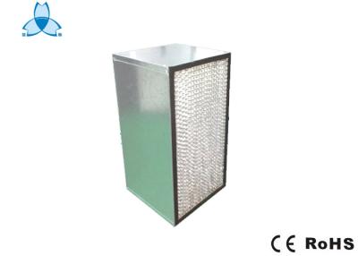 China Galvanized Frame Hepa Air Filter Box Type Aluminum Separator For Pharmaceutical , Laboratory for sale