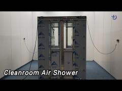 Sanitizing Cleanroom Air Shower 3 Side Blowing SUS304 For Rapid Disinfection