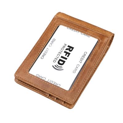 China New RFID design personalized slim rfid blocking rfid wallets for men for sale