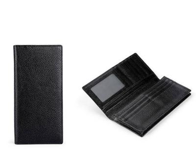 China Hot Selling Minimalist Black RFID Blocking Slim Wallets For Men for sale