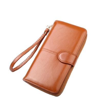 China New Hot Promotional Luxury RFID Ladies Wallet With RFID for sale