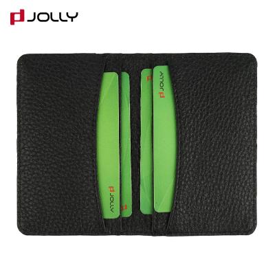 China Genuine RFID Luxury Slim Holder Front Pocket Rfid Credit Card Leather Wallet for sale