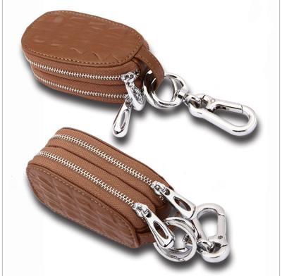 China China RFID High Quality Saffiano Leather Key Chain for sale