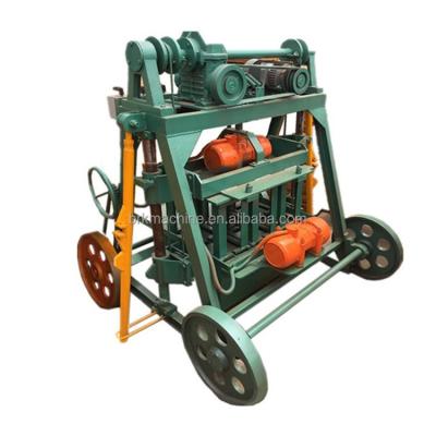 China QT40-3B high efficiency low cost promotion price 2022 hot sale manual operation egg laying brick making machine for sale