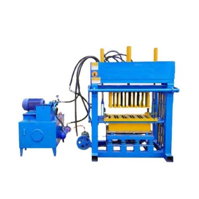 China High Efficiency Low Cost QT4-30 Diesel Engine Hydraulic Press Block Molding Machine Price In Nigeria for sale