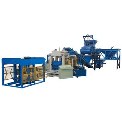 China Building Material Shops New Design QT8-15 Full Production Line Fully Automatic Electric Concrete Block Making Machine for sale