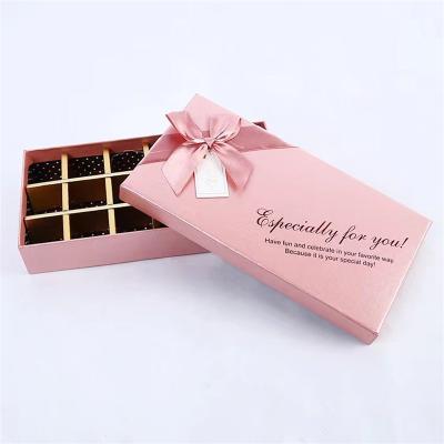 China Luxury Shoulder Recyclable Chocolate Candy Rectangle Packaging Boxes Wholesale for sale