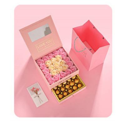 China Recyclable Luxury Custom Cookie Candy Gift Box Custom Logo Chocolate Paper Box for sale