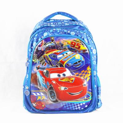 China Typical Nylon Daily Life Backpack Three Compartments School Bag Kids Bag for sale