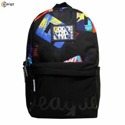 China The latest classic backpack design leisure backpack the letter backpack school bag for sale