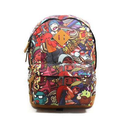 China Hot Selling Custom Polyester Fashion Polyester Backpack Custom Design Backpack Bag for sale