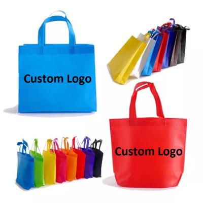 China Wholesale cheap reusable eco friendly custom made nonwoven fabric shopping bag tote bag logo ecologicas reutilizables bag for sale