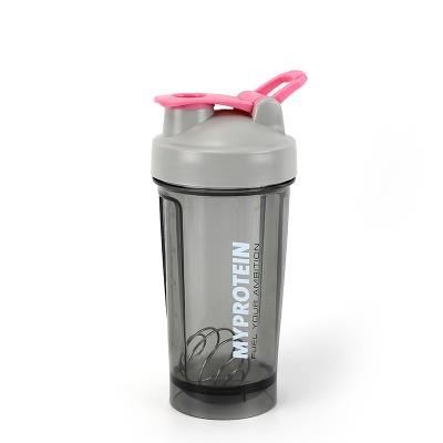 China Sport Wholesale Shaker Cup Personalized Protein Sport Plastic Cup 500ml Shaker Bottles for sale