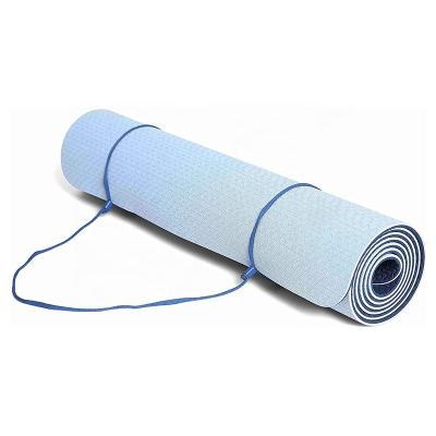 China High Quality Factory Direct Sale 6mm Strip Yoga Mat Yoga Mat Non-Slip Waterproof Washable Durable Anti-Skid Sports Mat for sale