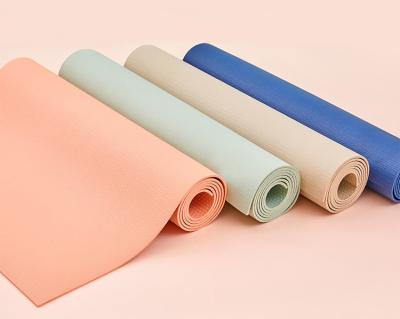 China UGA Best Selling Non-Slip Durable Washable Waterproof High Quality PVC Environmental Protection Non-Slip Exercise Mat Yoga Mat With Strap for sale