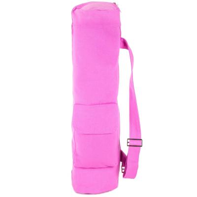 China Eco-Friendly Washable Yoga Mat Bag Organic Yoga Bag for Mats Yoga Mat Carrier Extra Wide for sale