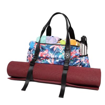 China Newest Washable Eco Friendly Yoga Duffel Bag Yoga Tote Mat Bag With Logo For Gym Exercise for sale