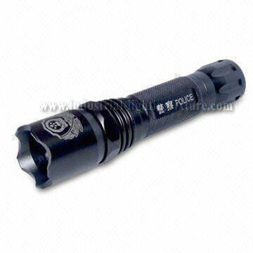 China Military 3 Watt CREE Waterproof LED Flashlight 2200mAh , Tactical LED Flashlight for sale