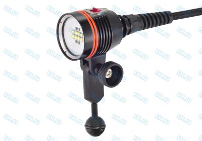 China CREE XM-L2 U2 LED DH160 Video Canister Dive Light 6500 Lumens White Light for sale